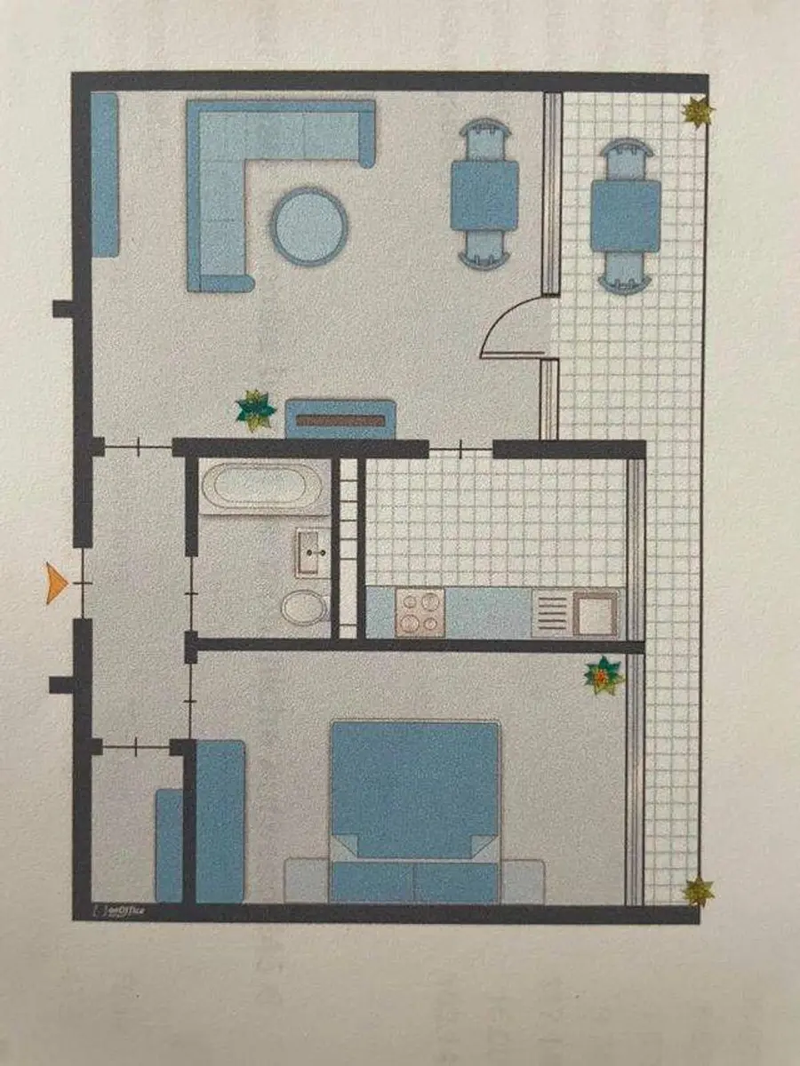 Modernisierte 2-Zimmer Wohnung mit Aufzug in ruhige Lage von Kempen. – Bild 13